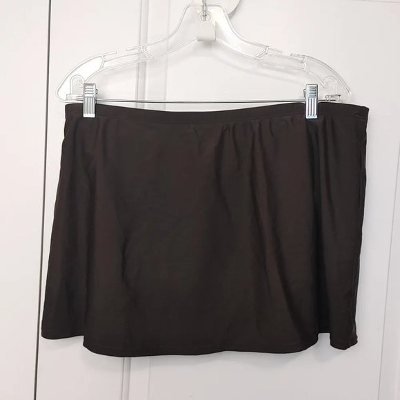 Brown swim skirt size 16 - Picture 6 of 7
